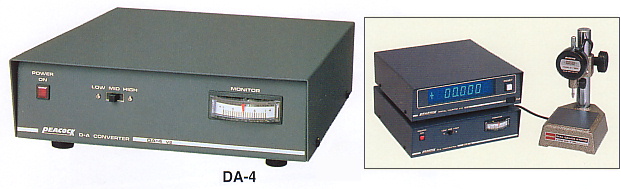 尾崎製作所　ピーコック精密測定機器　ＤＡ変換器デシタル出力をアナログ信号に変換 DA-4